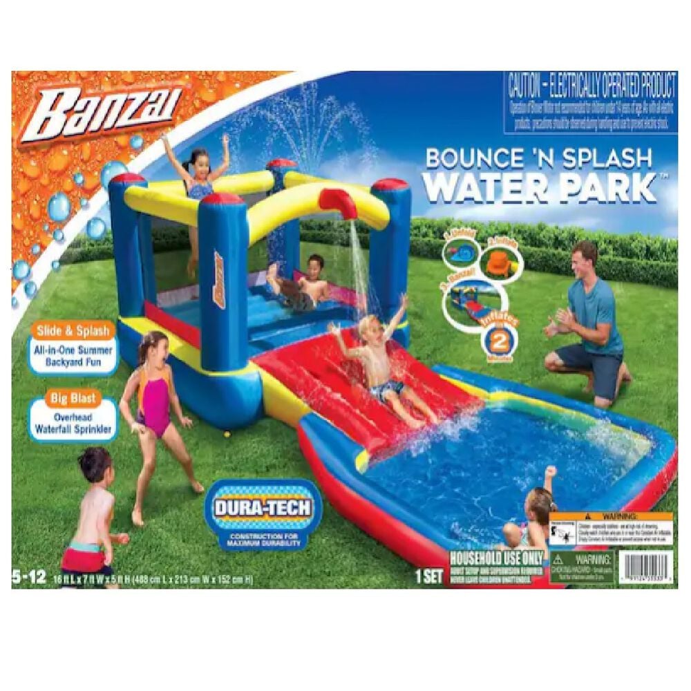 INFLABLE ACUATICO BANZAI INFLABLE SIN MA image number 1