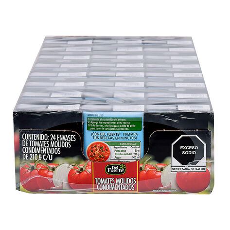 Pur&eacute; de Tomate Del Fuerte  24/ 210 g