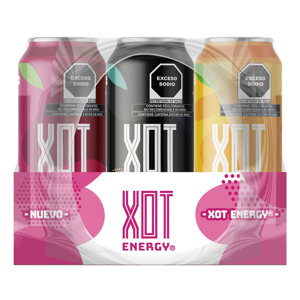 Bebida  Energetizante Xot  12/470ml image number 1
