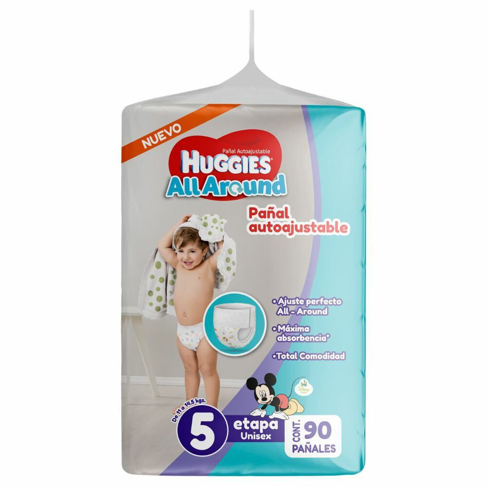 Pa&ntilde;al All Around Etapa 5 Huggies 3/30 pzas image number 2