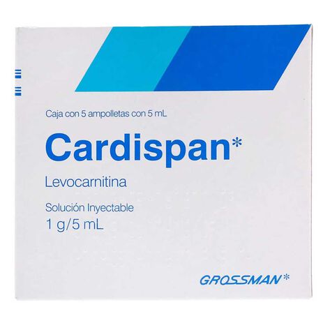 Cardispan 1g Sol Iny con 5pzas