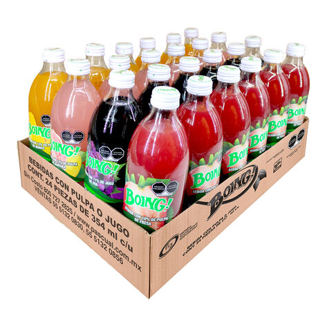Bebida Multisabor Vidrio Boing 24/354 ml