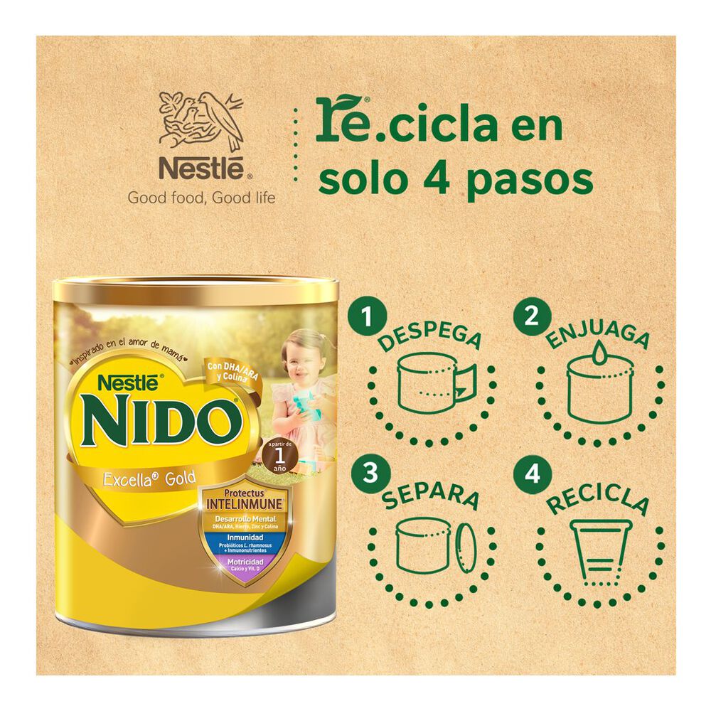 F&oacute;rmula Infantil Nido Excella Gold  2 Kg image number 7