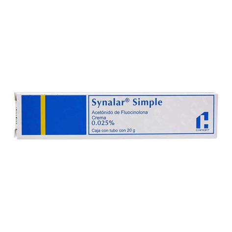 Synalar Simple 0.025g Crema con 20gr