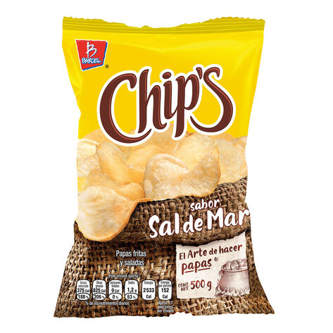 Papas Sal Chips 500 g