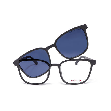 Lentes oftalmicos Nivada con clip para caballero