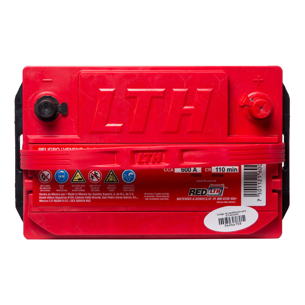 Bater&iacute;a Automotriz LTH L-34-600 Acumulador image number 1