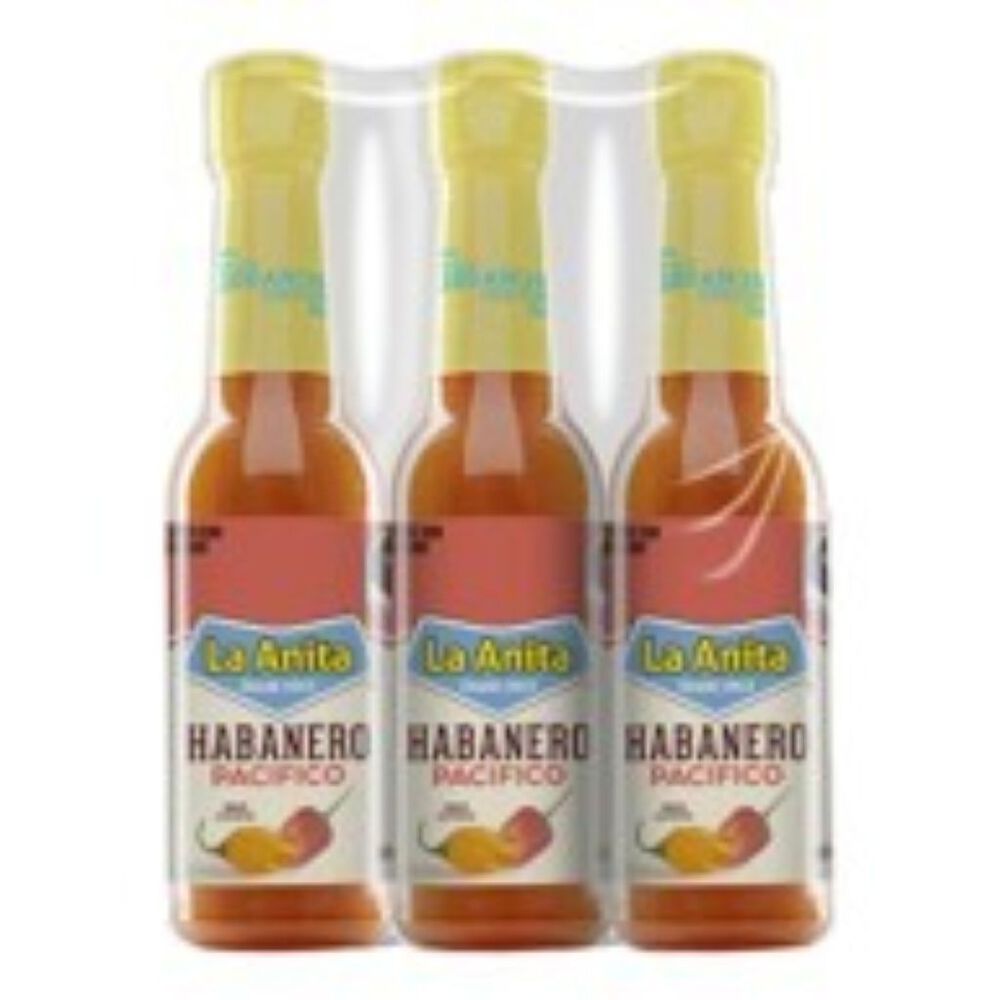 Salsas Habanero Pac&iacute;fico La Anita 3/150 ml image number 1