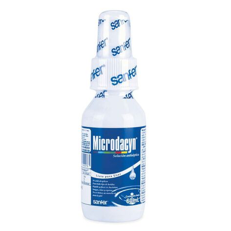 Microdacyn Soluci&oacute;n Antis&eacute;ptico 60Ml