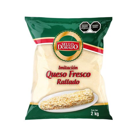 Queso Fresco Rallado Sello Dorado 2 kg