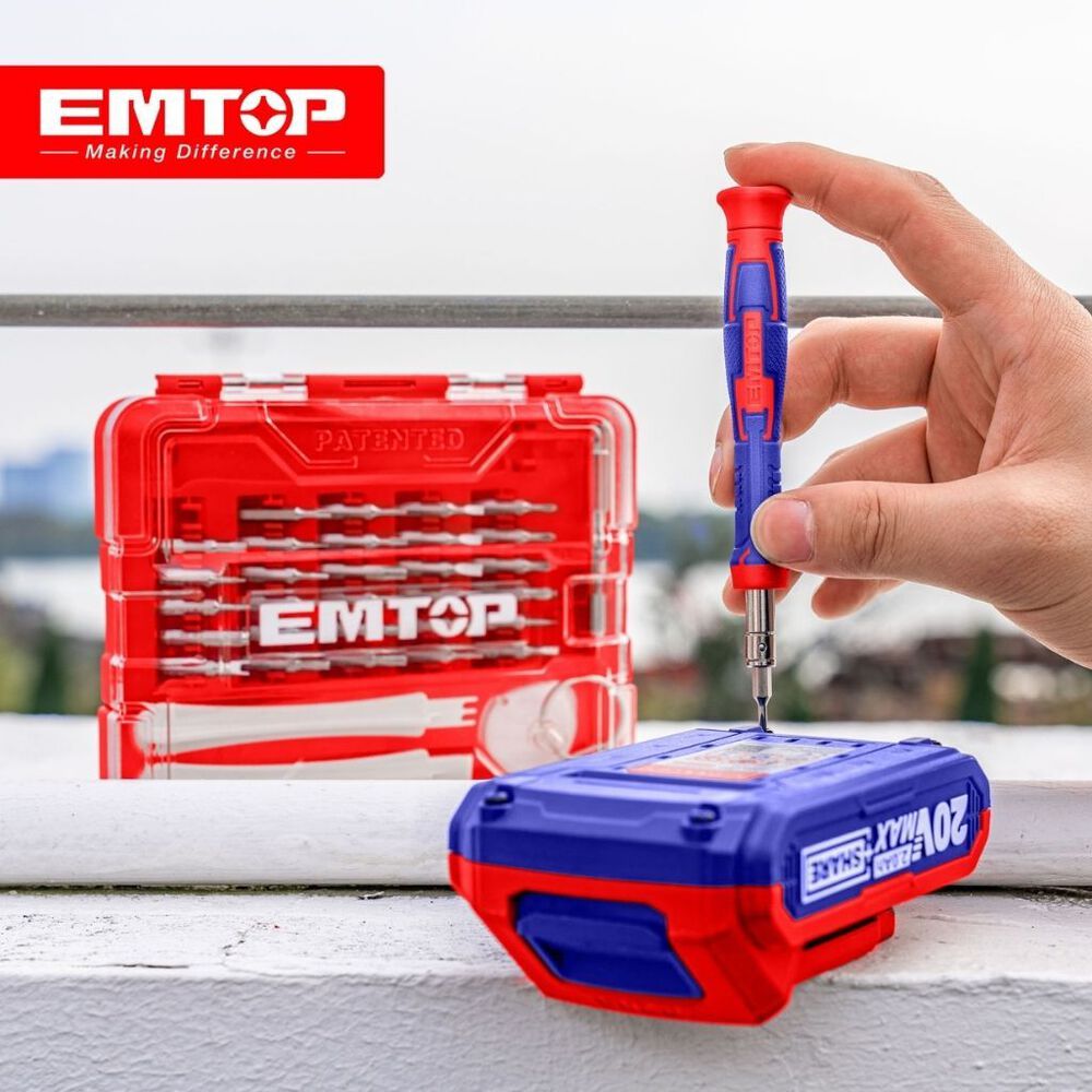 Kit de Destornilladores 18 PCS Emtop image number 3