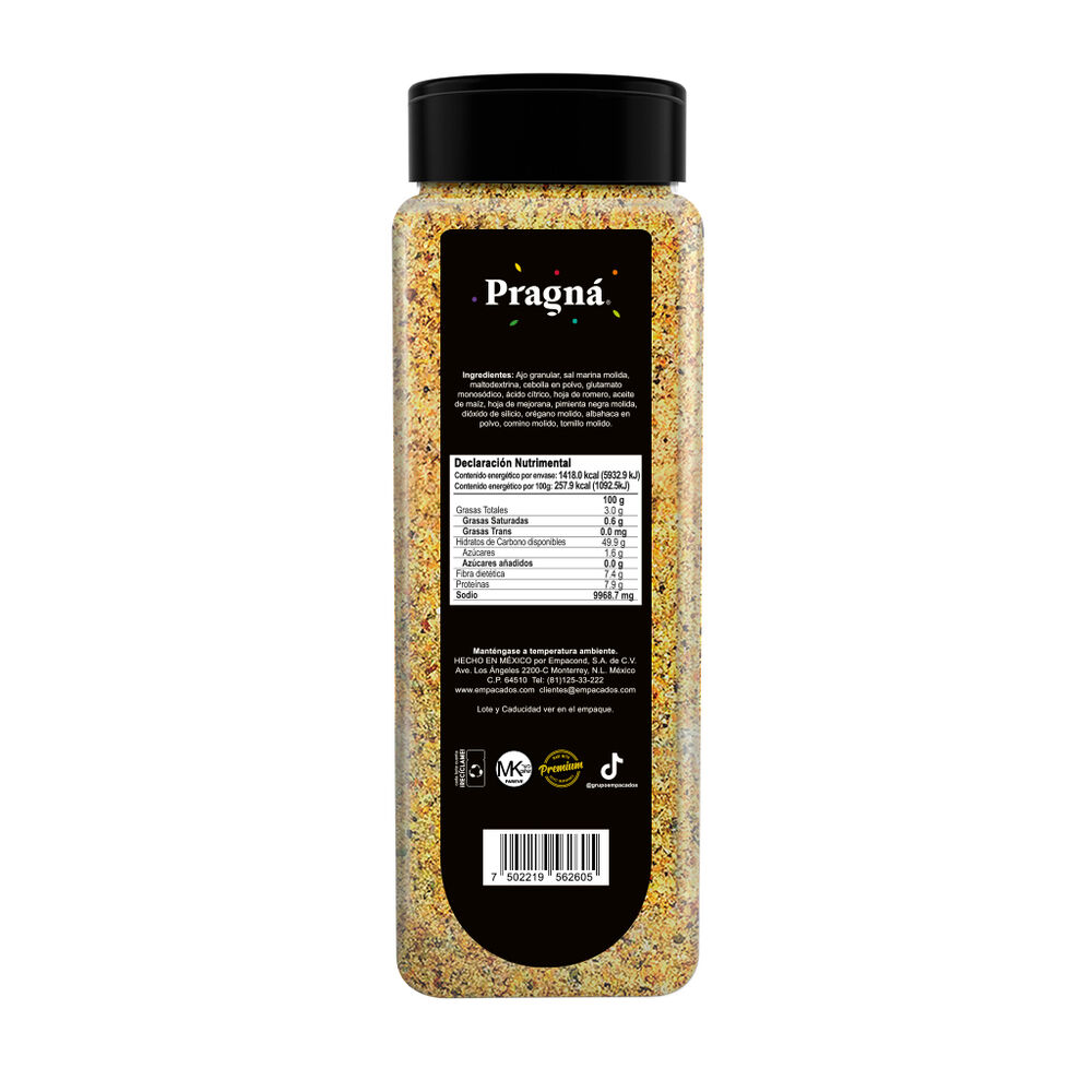 Sazonador Ajo y Hierbas Pragna 1/550 G image number 1