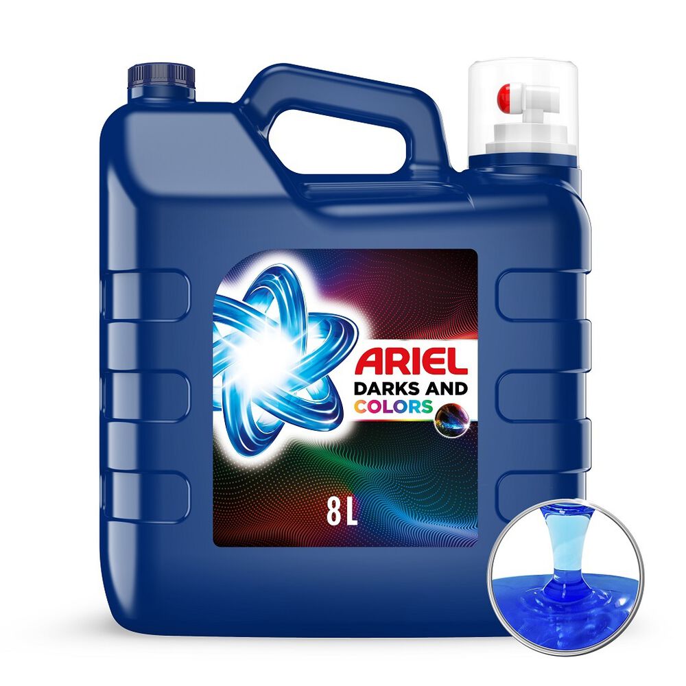 Detergente L&iacute;quido Ariel Darks and Colors 8 L image number 1