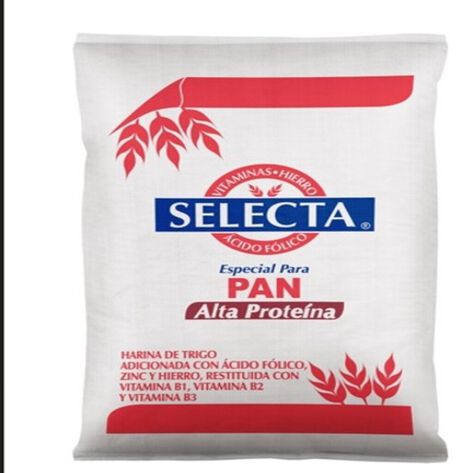 HARINA DE TRIGO SELECTA PAN ALTA P 25 KG