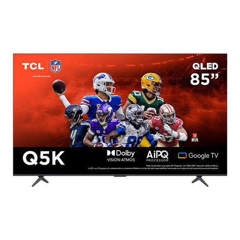 Pantalla TCL 85 Pulgadas 4K QLED Google TV 85Q5K