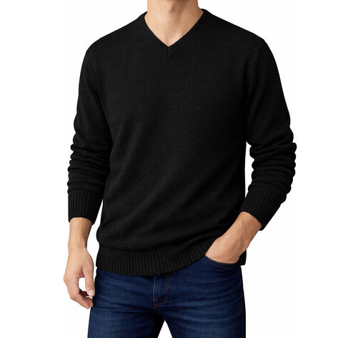 Sueter Cuello V Negro TEG Member's Choice