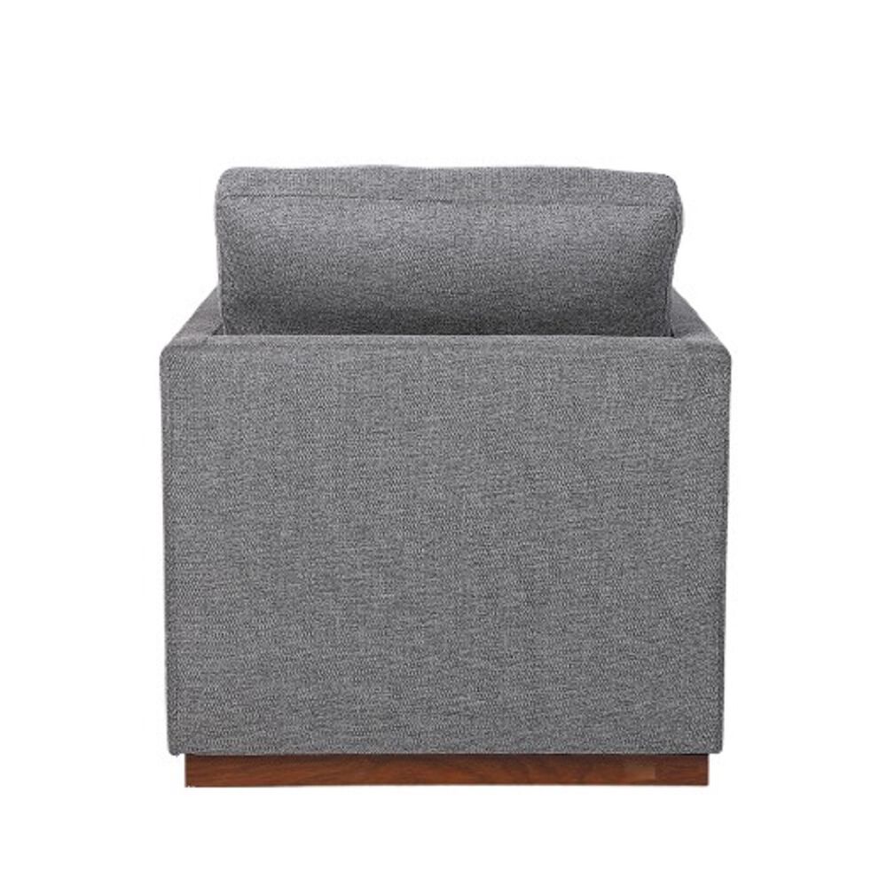 Sill&oacute;n de Acento Giratorio Gris Member's Choice image number 1