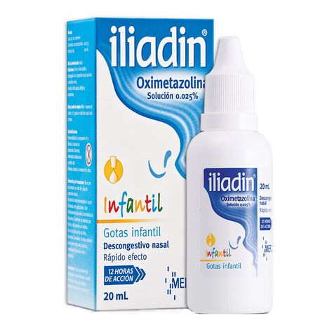 Iliadin Gotas Pedi&aacute;trico Soluci&oacute;n 0.01 Por Ciento 20 Ml