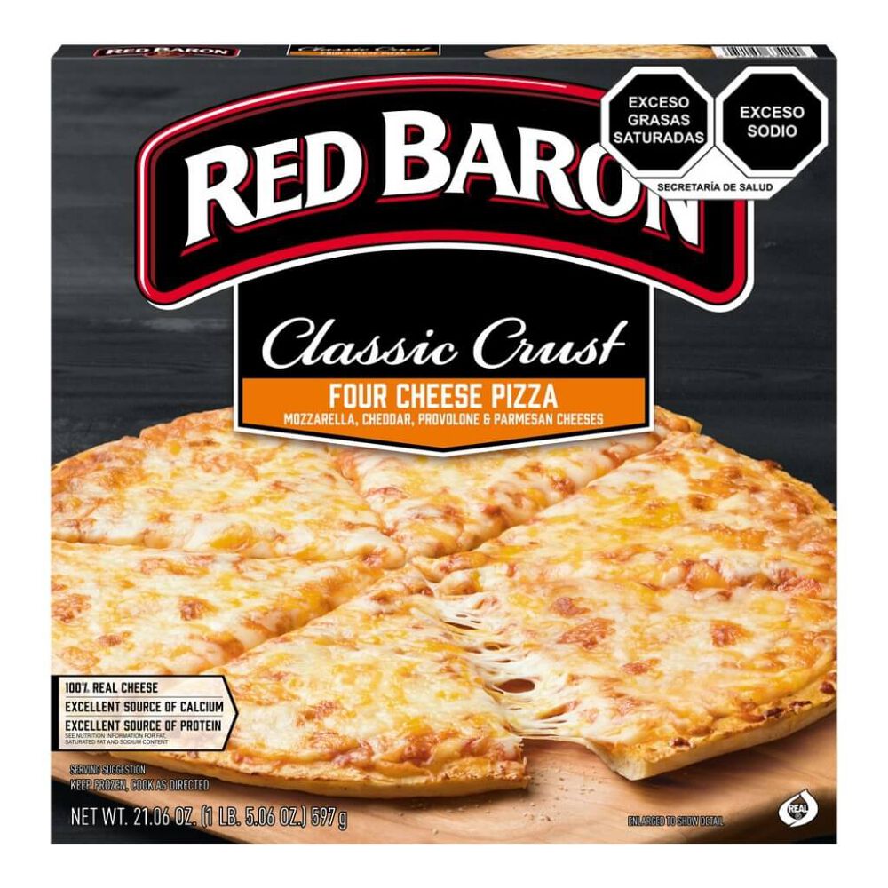 Pizza Red Baron 4 Quesos 597 gr | City Club