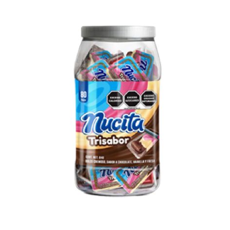 Dulce Cremoso Trisabor Nucita 80 pz