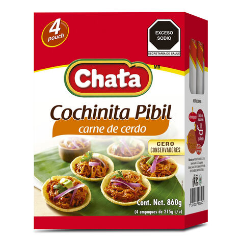 Cochinita Pibil La Chata  4/215 g