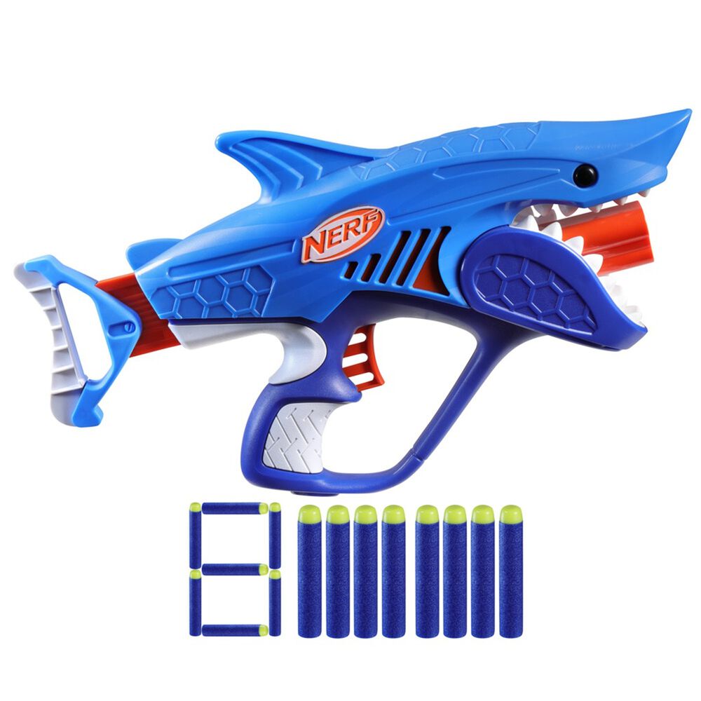 Lanzador Nerf Wild Sharkfire Hasbro image number 1
