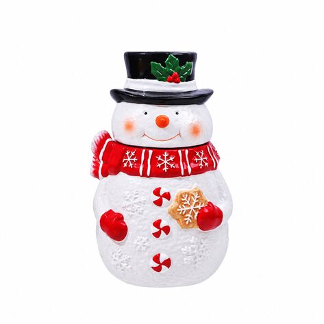 Dulcero Mu&ntilde;eco de Nieve con Jelly Beans Amos 200 gr