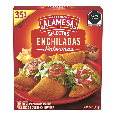 Enchiladas Potosinas Alamesa 35 pzas