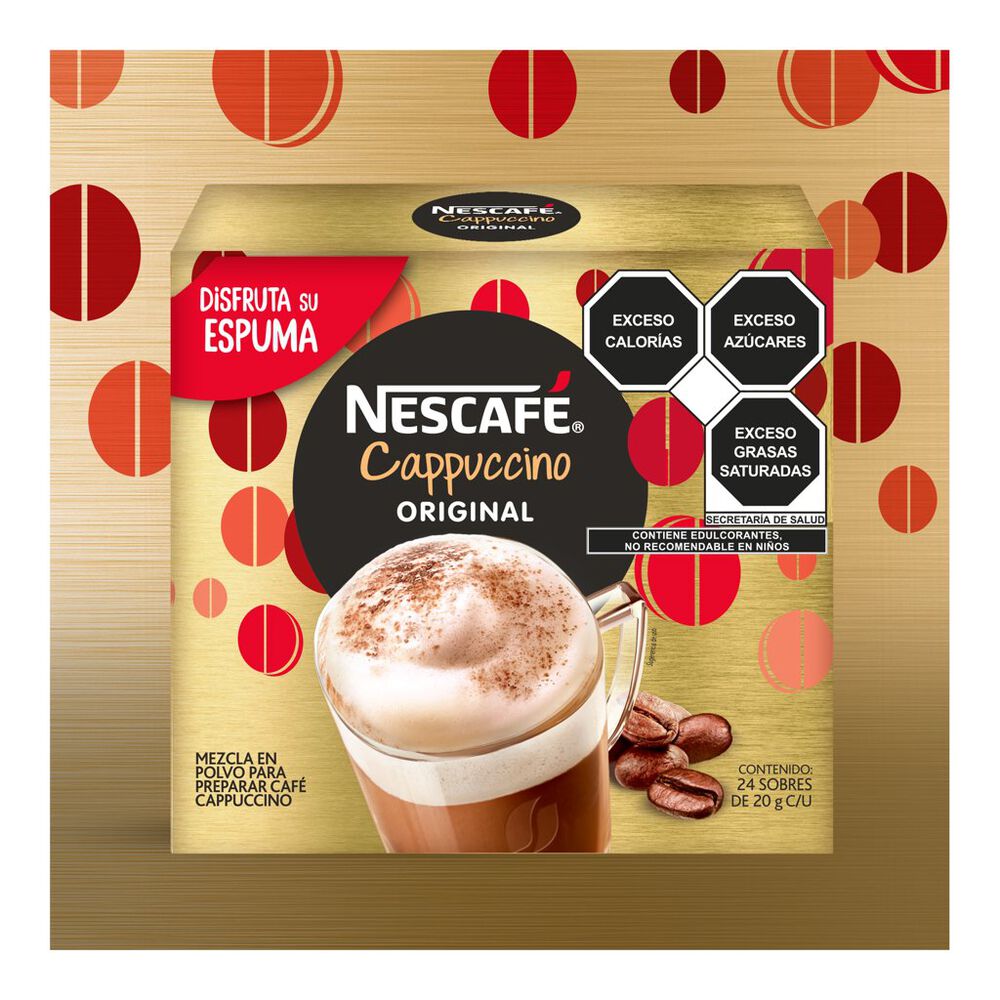Café Cappuccino Original Nescafé 24/20 g image number 6
