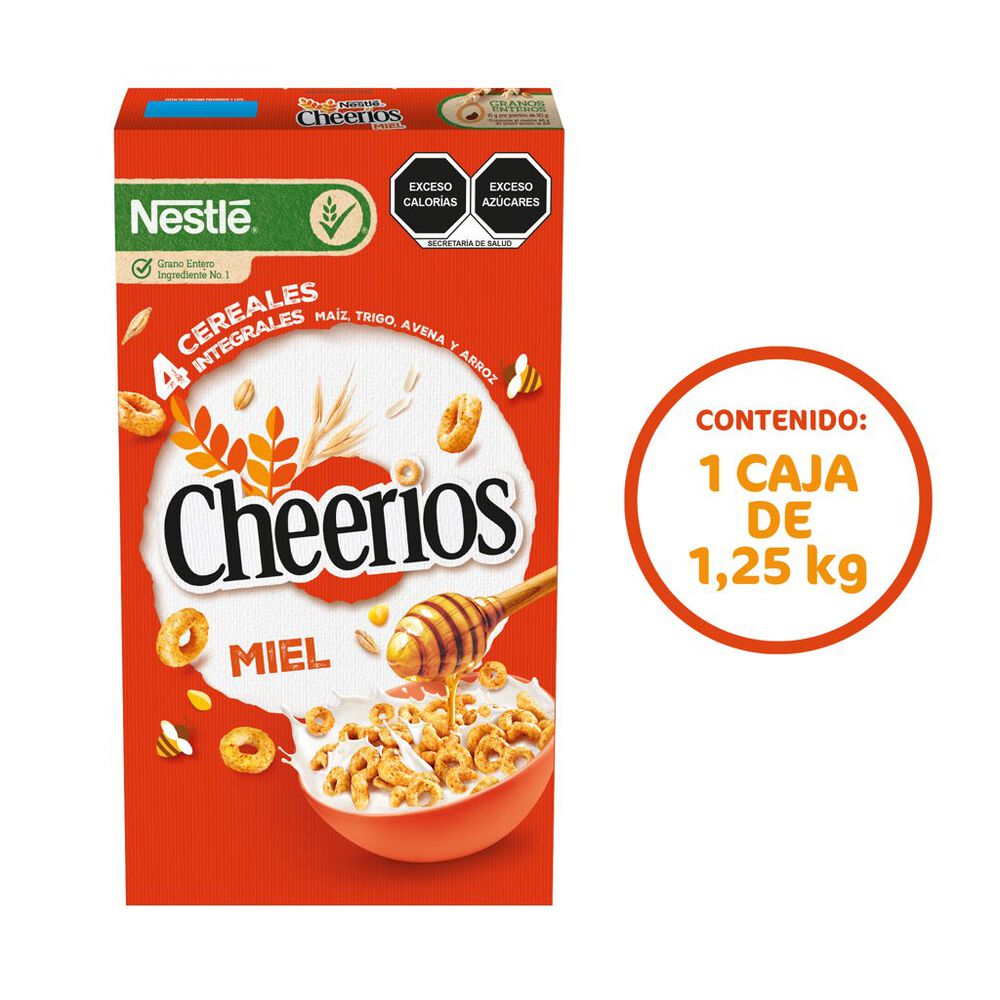 Cereal Cheerios Miel Nestlé  1.25 Kg image number 1