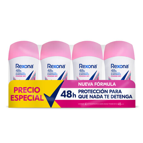Antitranspirante Powder Dry Rexona 4/45 gr