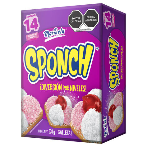 Galletas Sponch Marinela 14/45 g