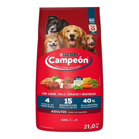 Alimento para Perro Campe&oacute;n Purina 21 Kg