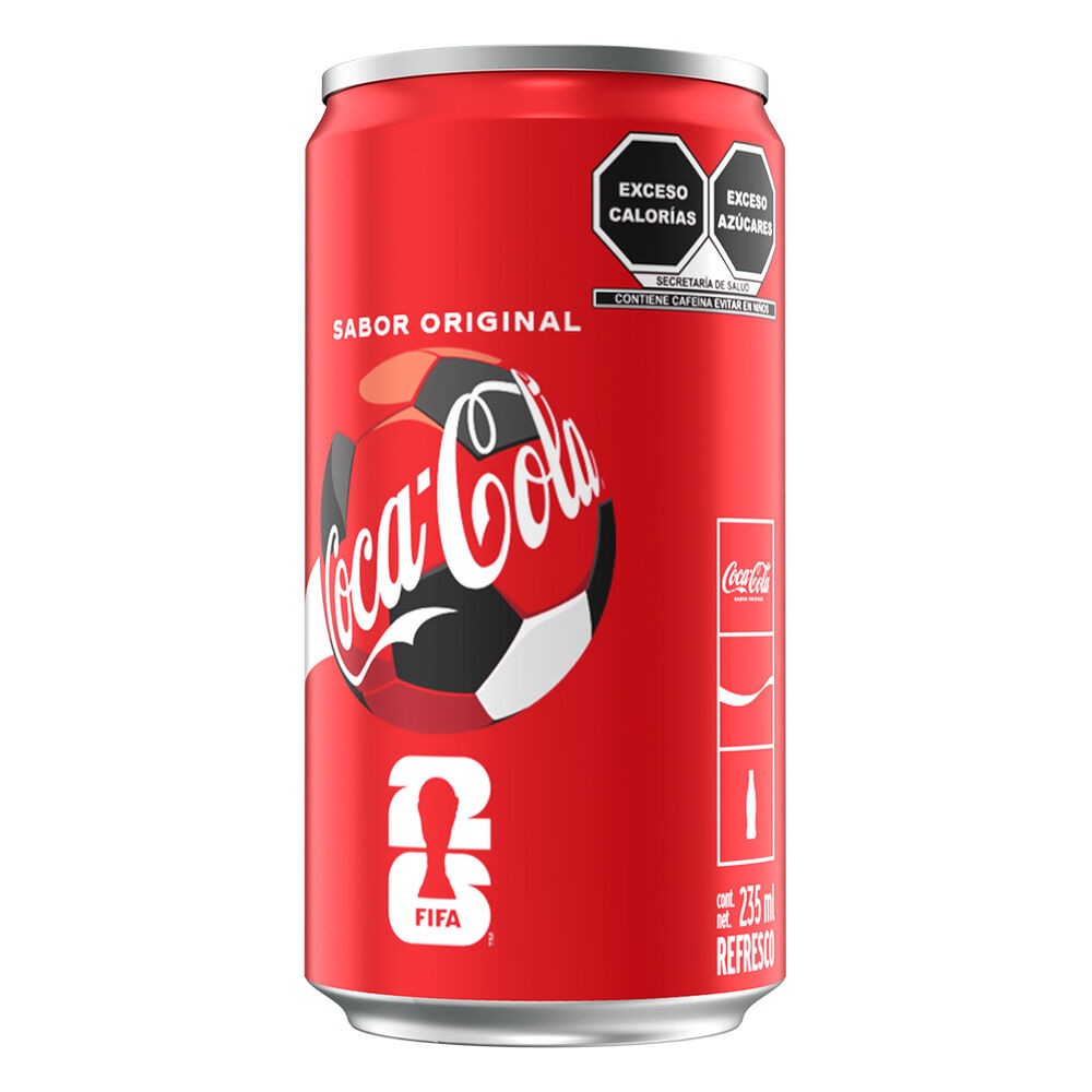 Refresco Coca Cola 8 Pack Lata 235 ml image number 1