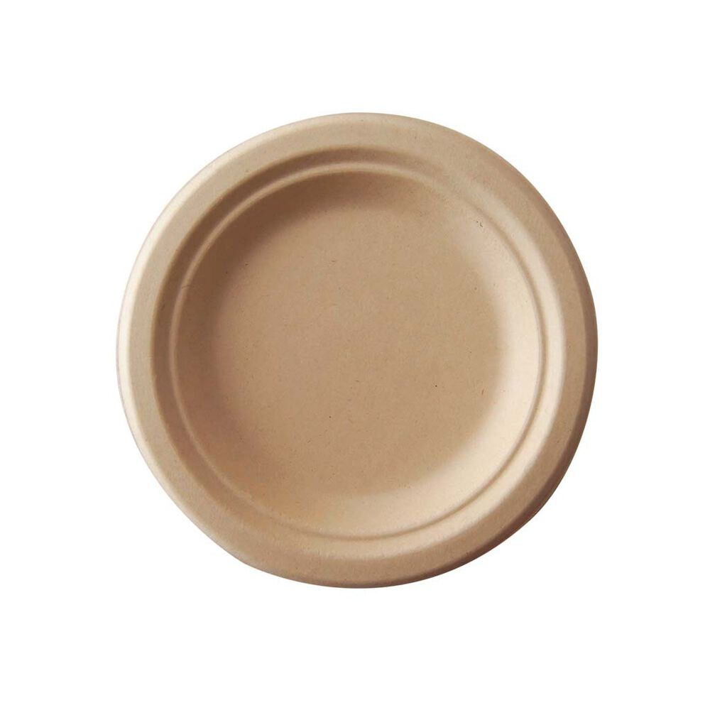 Plato Pastelero Compostable WeCare 100 Piezas image number 1