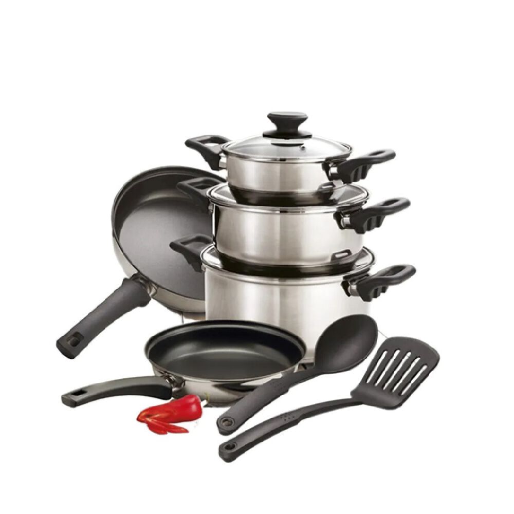 Bateria Acero Inox 10pzas Tramontina image number 1