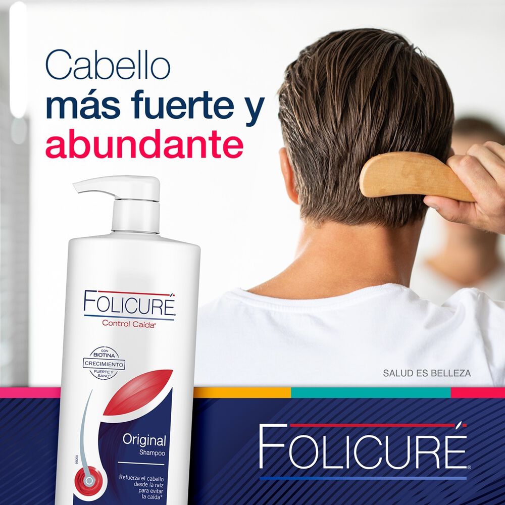 Shampoo Original Folicure 1 L image number 3