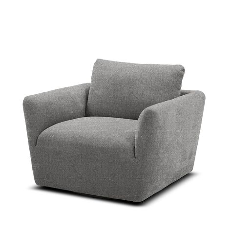 Sill&oacute;n Giratorio Cadmus Gris Members Choice