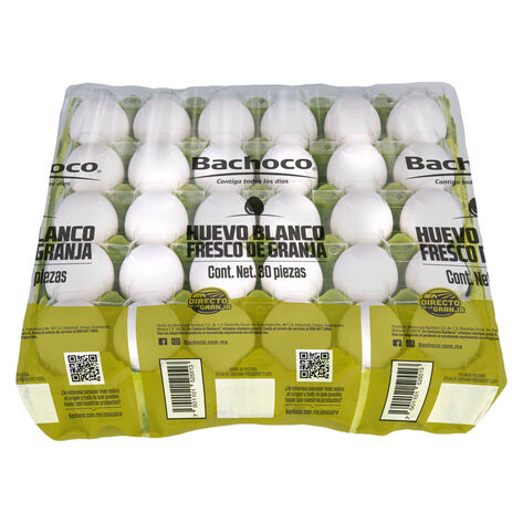 Huevo Blanco Bachoco 30 Piezas
