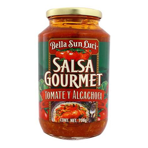 Salsa Tomate y Alcachofa Bella Sun Luci  708 g