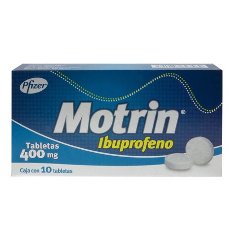 Motrin 400mg Tab con 10