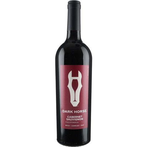 Vino Tinto Cabernet Sauvignon Dark Horse 750 ml