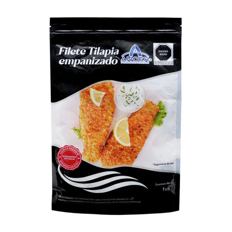 FILETE DE TILAPIA EMPANIZADO ANCER 1KG