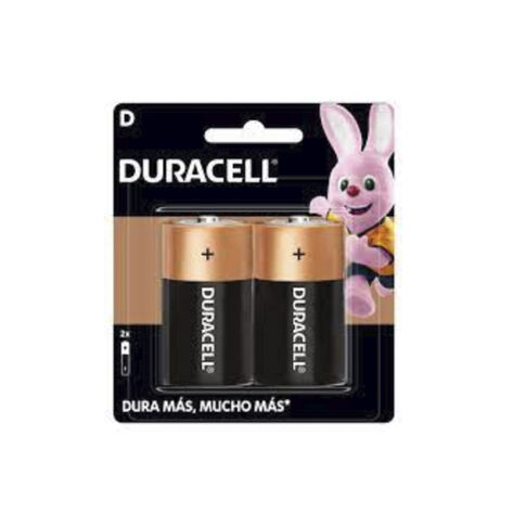 Pilas Alcalinas Duracell  D, 10 pzas