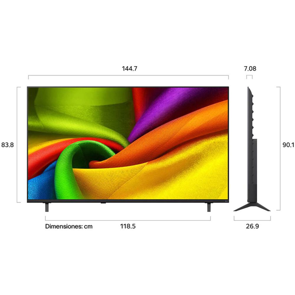 Pantalla LG 65 Pulgadas 4K UHD NANO AI Smart TV NU850 image number 8
