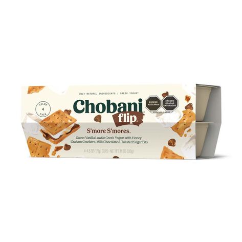 Yogurt Flip Smores Chobani 4/128 g