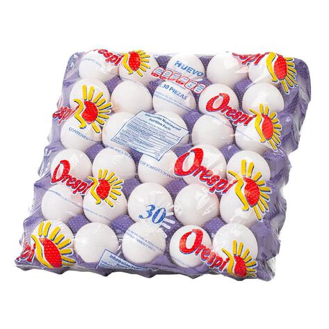 Huevo Blanco Orespi 30 Piezas