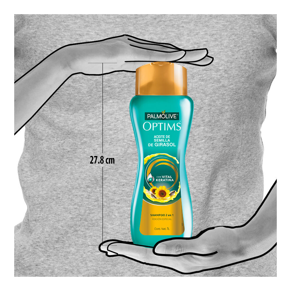 Shampoo Girasoles  Palmolive Optims 1  L image number 4