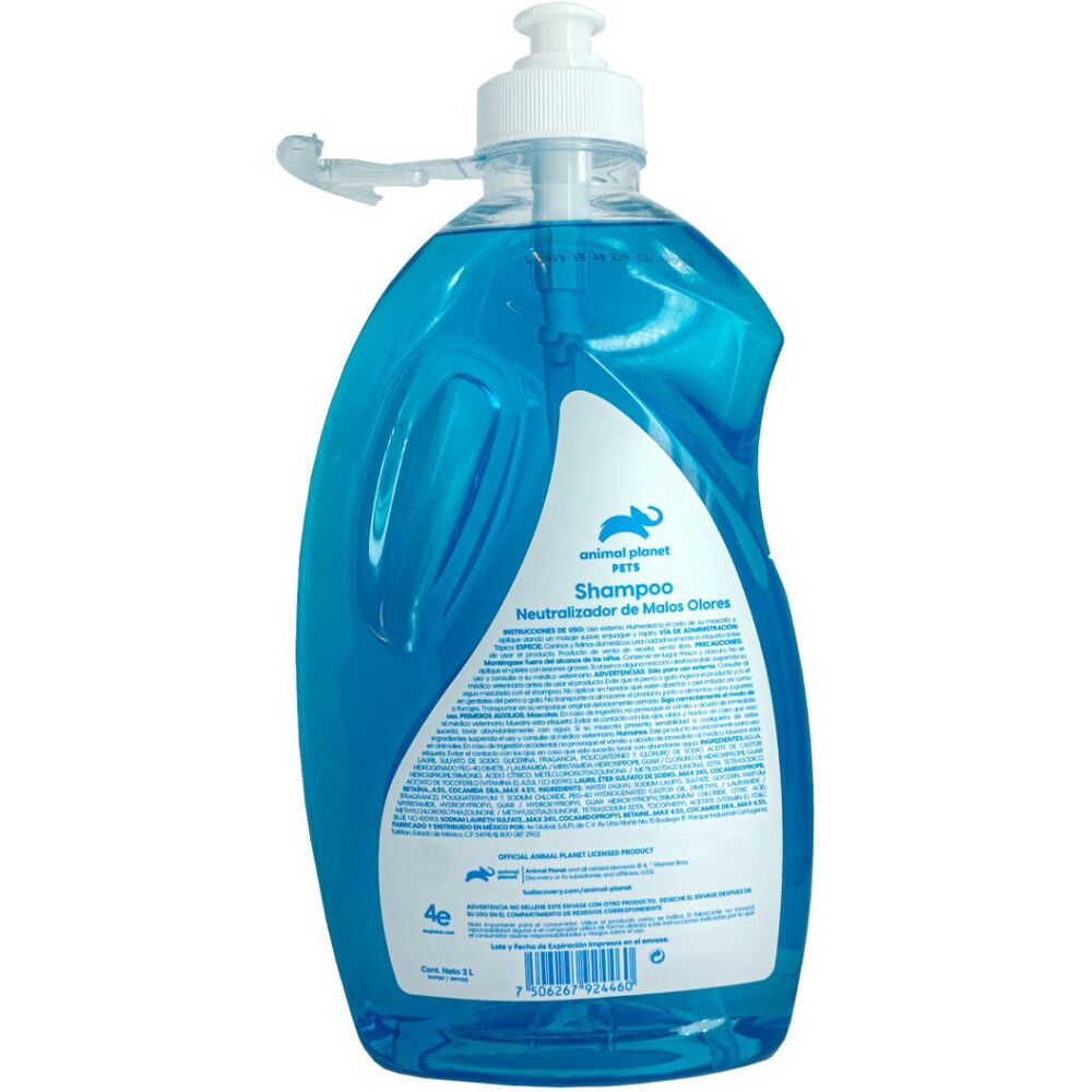 Shampoo Neutralizador de Olores Animal Planet 2 L image number 3