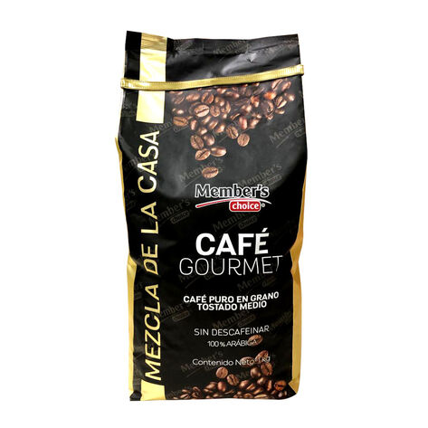 Caf&eacute; Gourmet Tostado en Grano Member's Choice  1 Kg